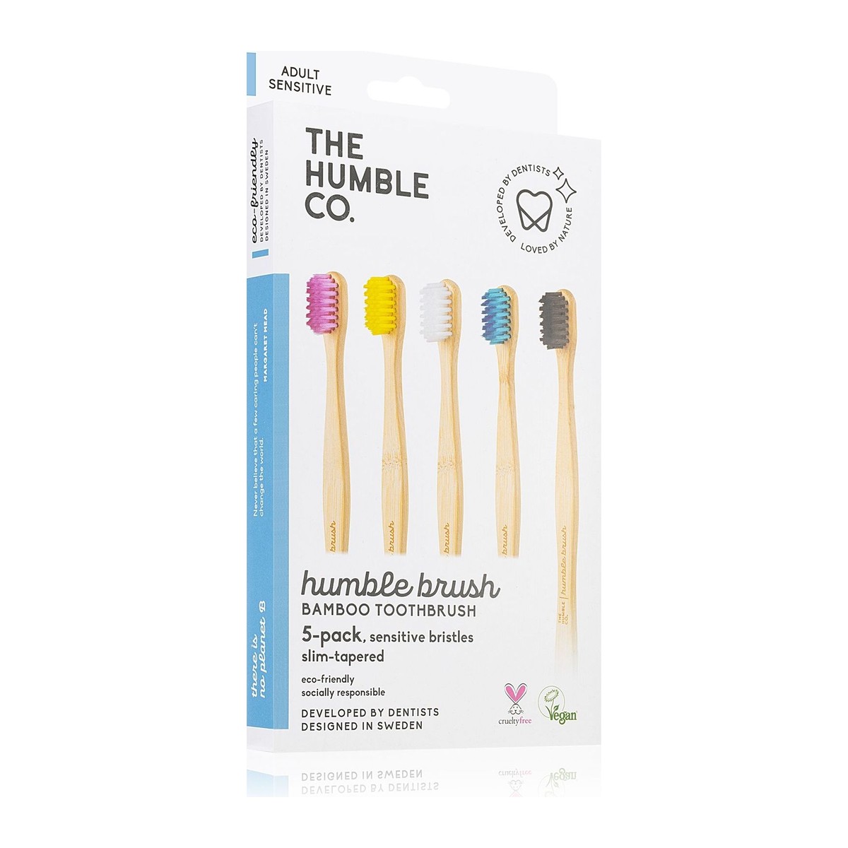 The Humble Co. Brush Adult bambusový zubní kartáček extra soft 5 ks