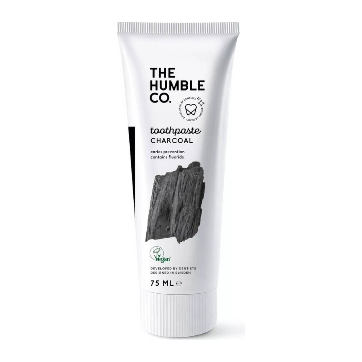 The Humble Co. Zubní pasta s černým uhlím 75 ml
