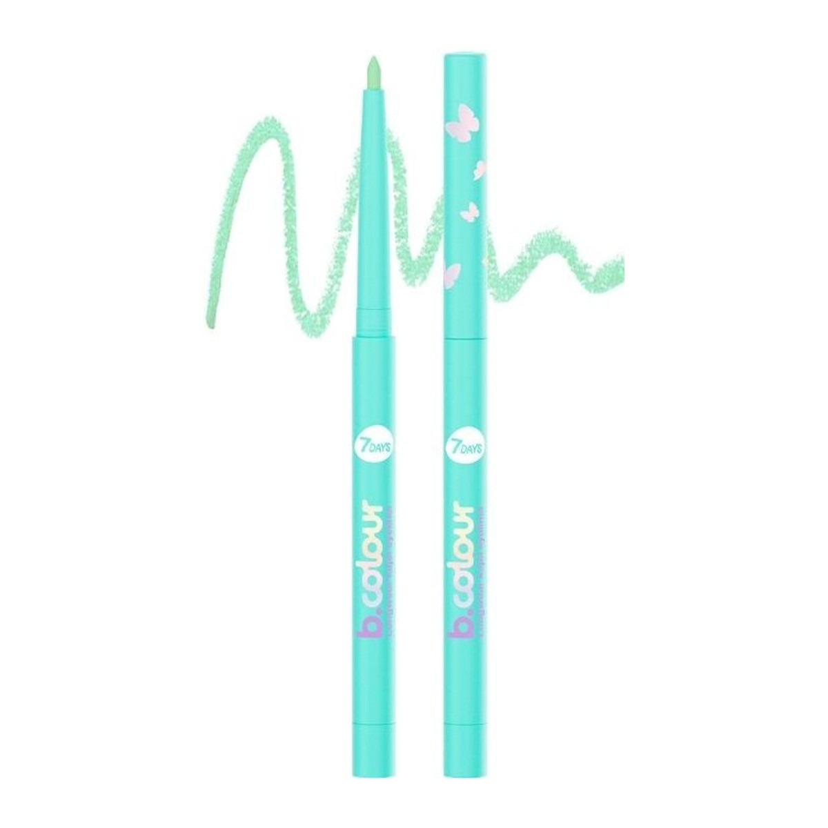7 Days B.Colour Dlouhotrvající oční linky 02 Mint 0,25 g