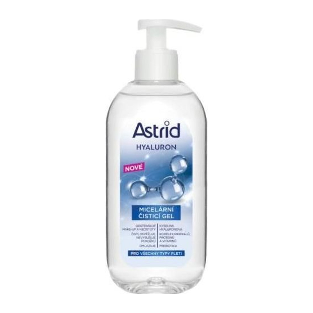 Astrid Hyaluron čistící micelární gel 200ml