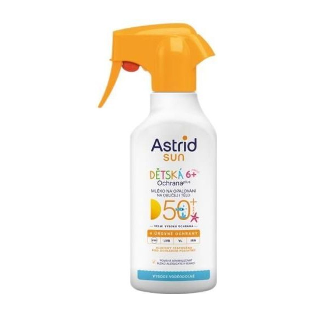 Astrid Sun Kids mléko na opalování 270ml OF50+