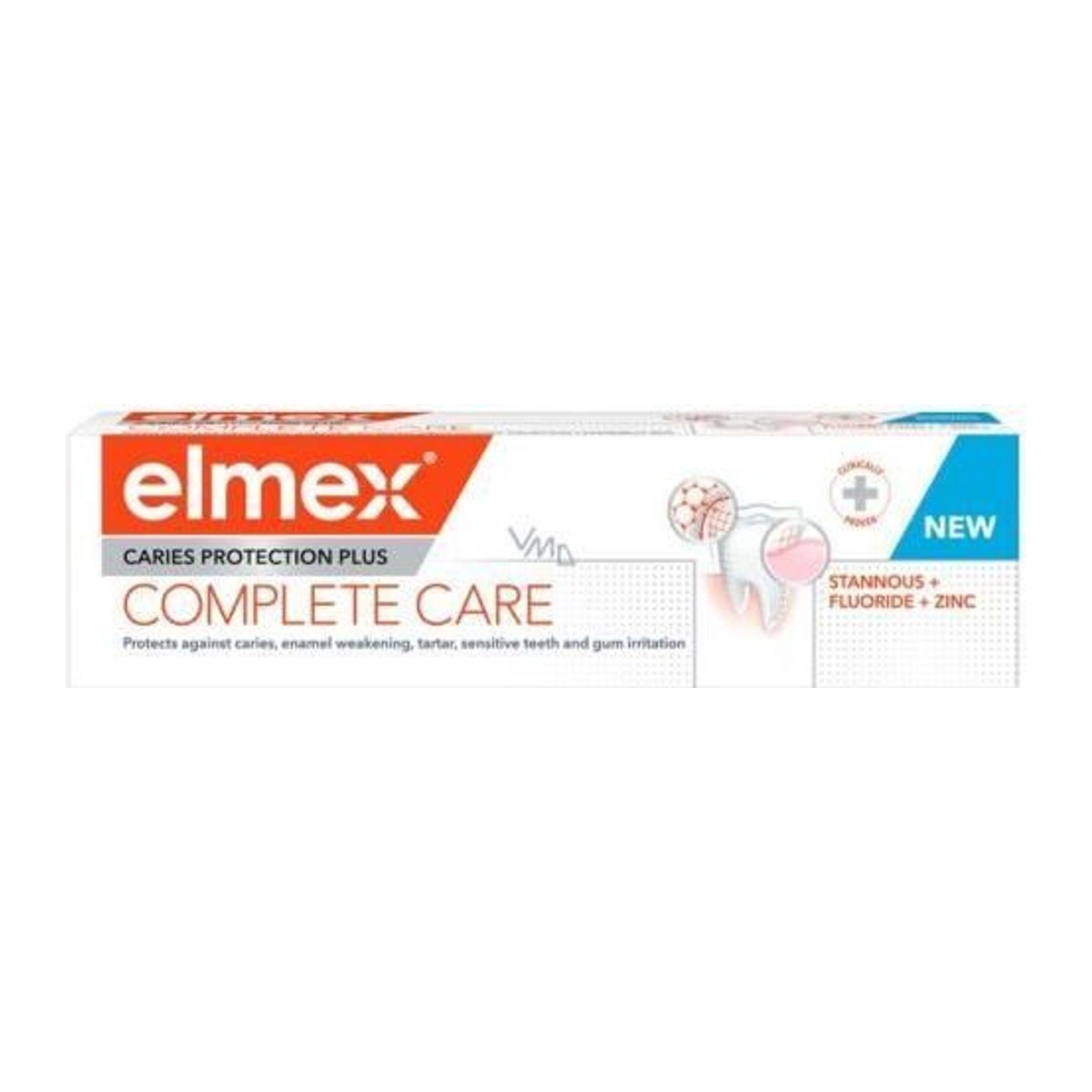Elmex Sada caries protection (zubní pasta + ústní voda 75ml + 400ml)