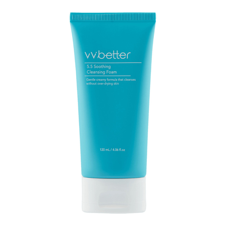 VVBETTER Soothing Cleansing Foam – Jemná čisticí pěna na obličej – 120 ml
