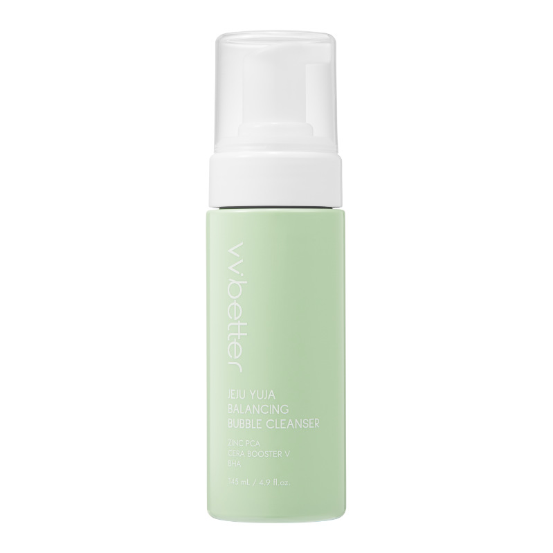 VVBETTER Jeju Yuja Balancing Bubble Cleanser – Čisticí pena pre mastnou pleť – 145 ml