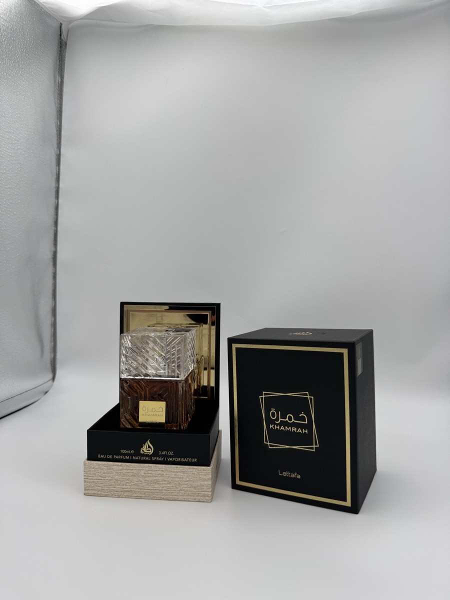 Lattafa Khamrah Eau De Parfum - otevřená, 98% plná 100 ml (unisex)