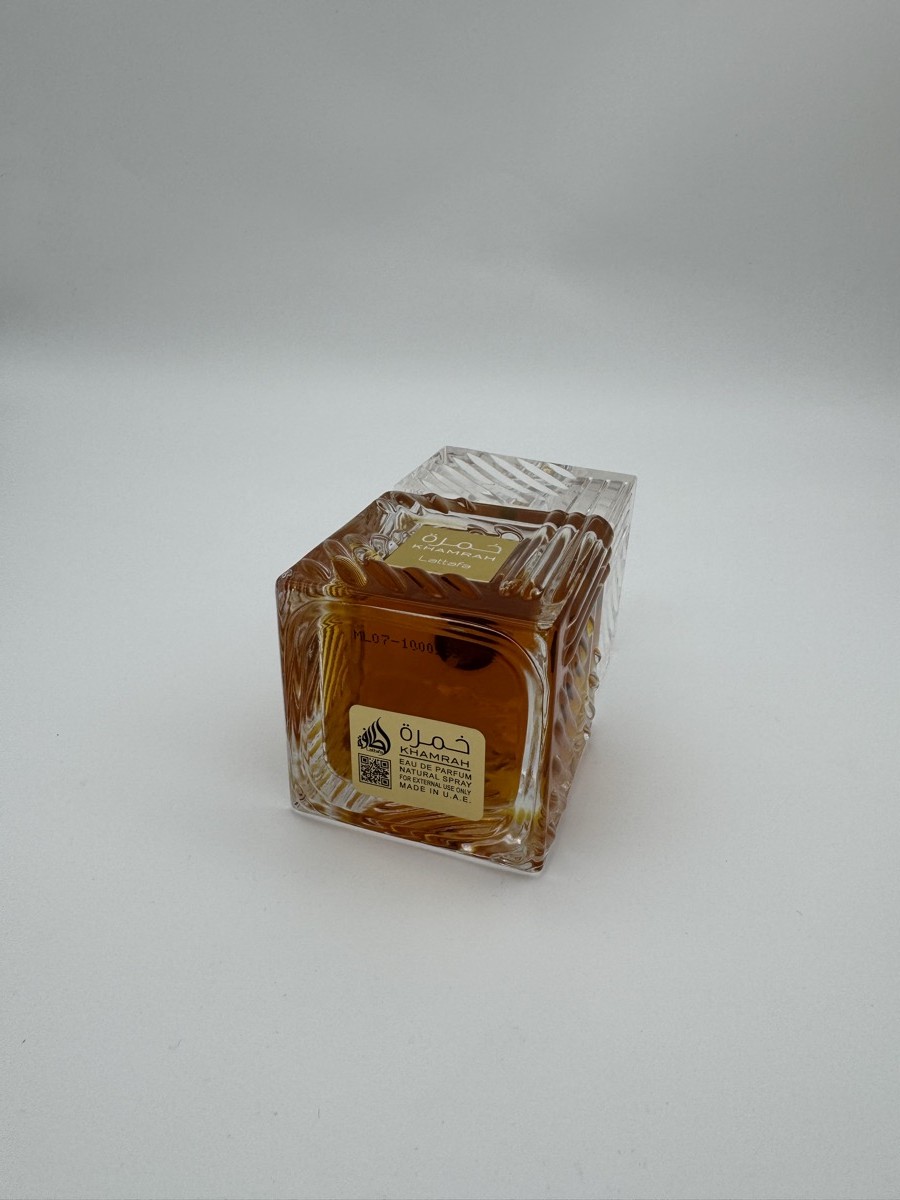 Lattafa Khamrah Eau De Parfum - otevřená, 98% plná 100 ml (unisex)