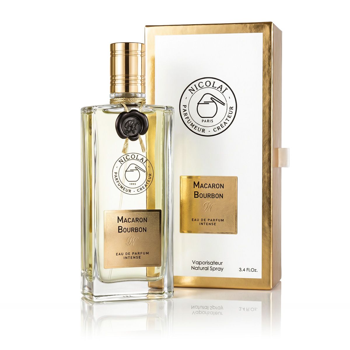 Nicolai Parfumeur Createur Macaron Bourbon Eau De Parfum Intense 100 ml (unisex)