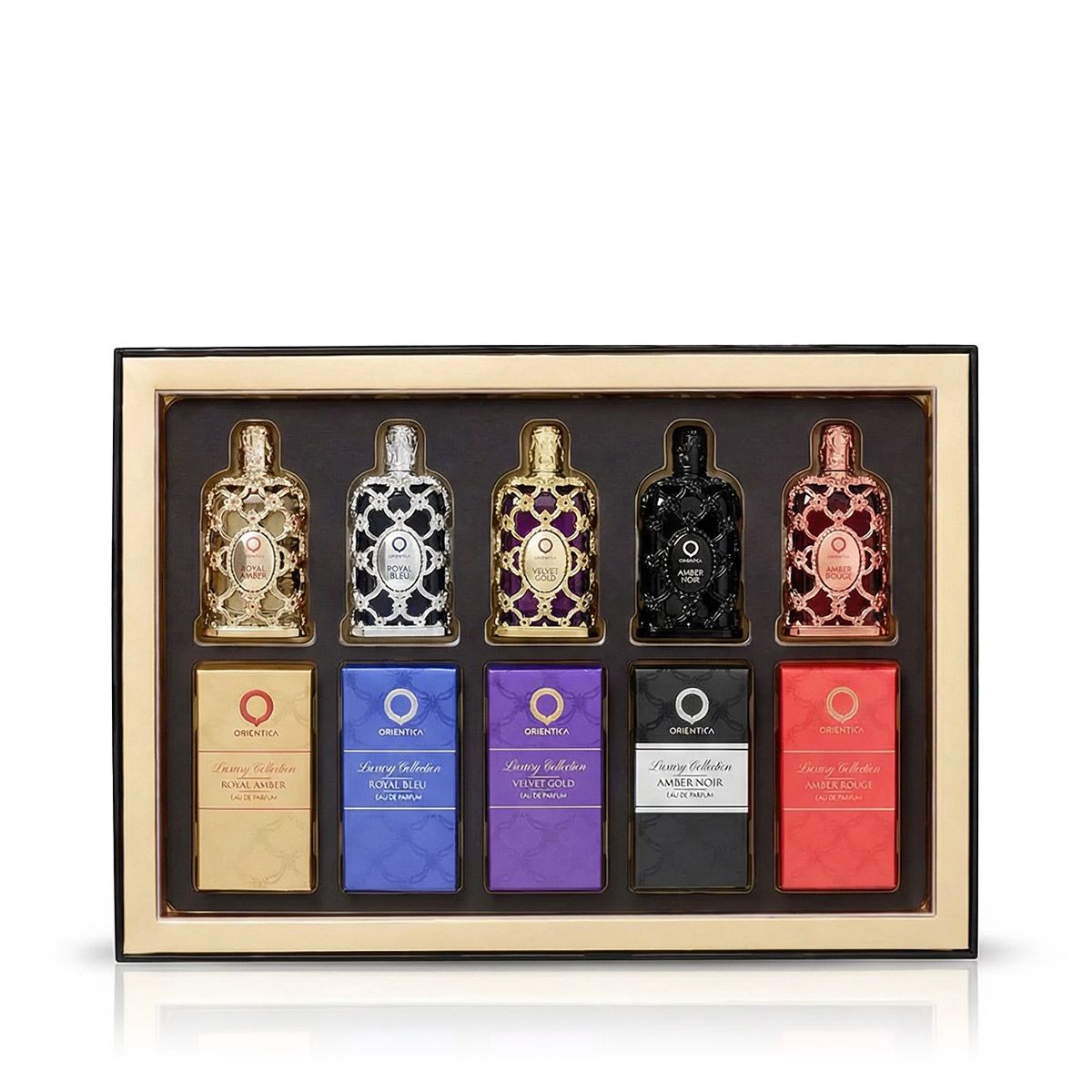 Orientica Luxury Collection Discovery Iconic Bottle Set EDP MINI 5 x 7,5 ml (woman)