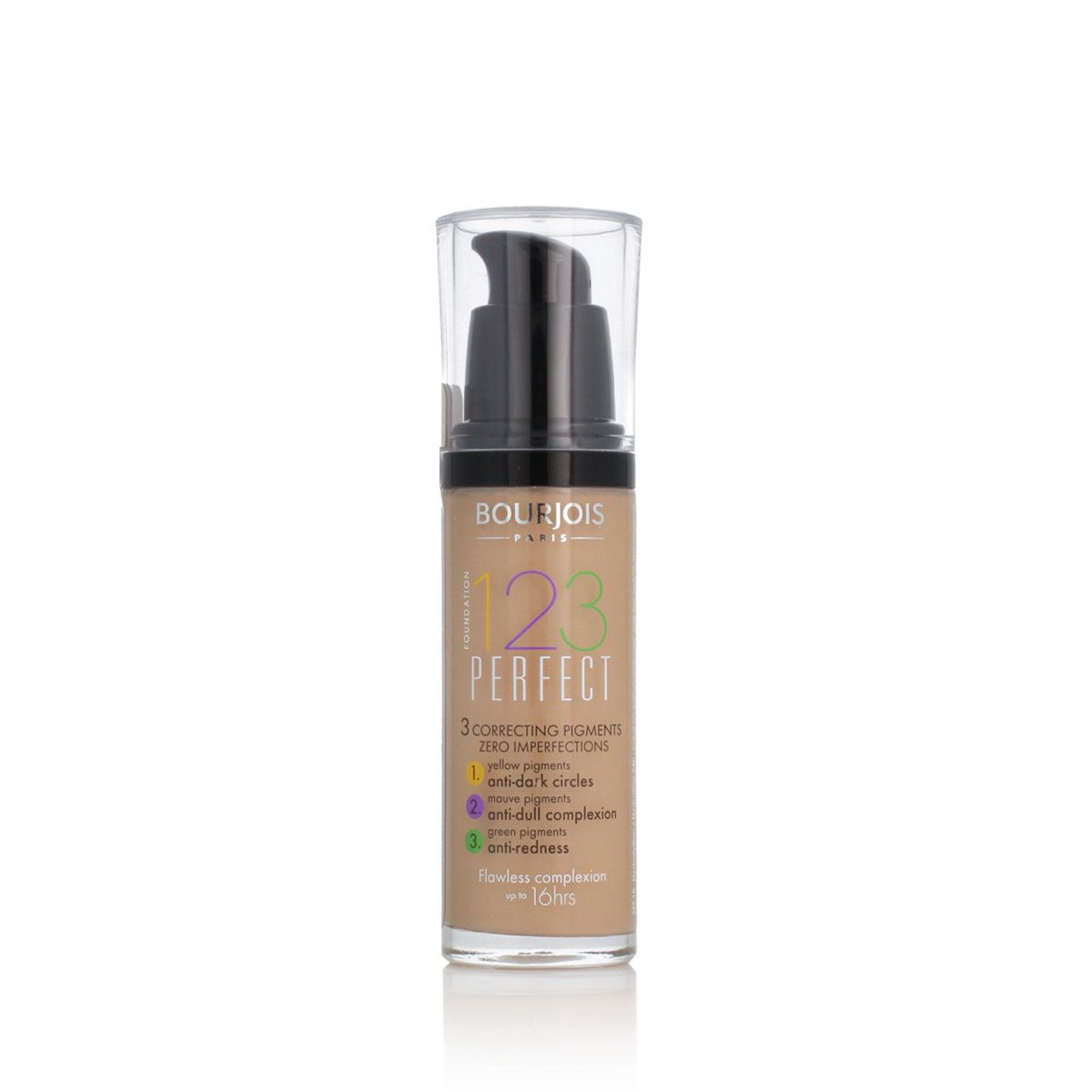 Bourjois Paris 123 Perfect Foundation 16 Hour SPF 10 (51 Vanille Clair) 30 ml
