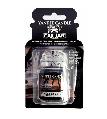 Yankee Candle Black Coconut luxusní visačka do auta