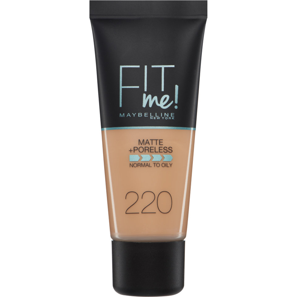 Maybelline Fit Me! matte makeup for normal and oily skin 30 ml 220 Natural Beige