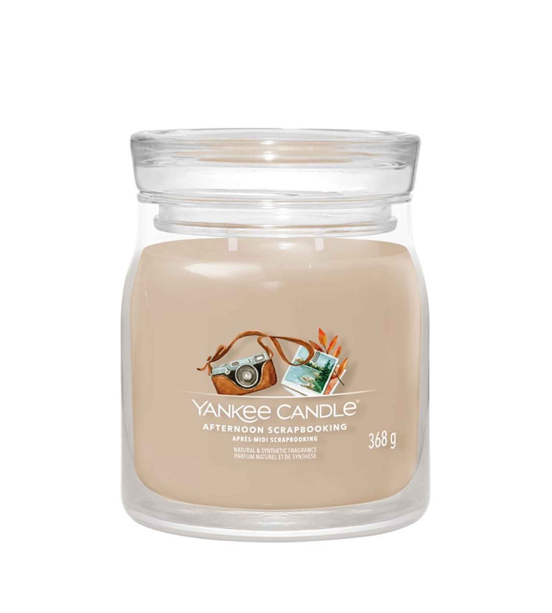 Yankee Candle Afternoon Scrapbooking Signature Candle Medium 368g