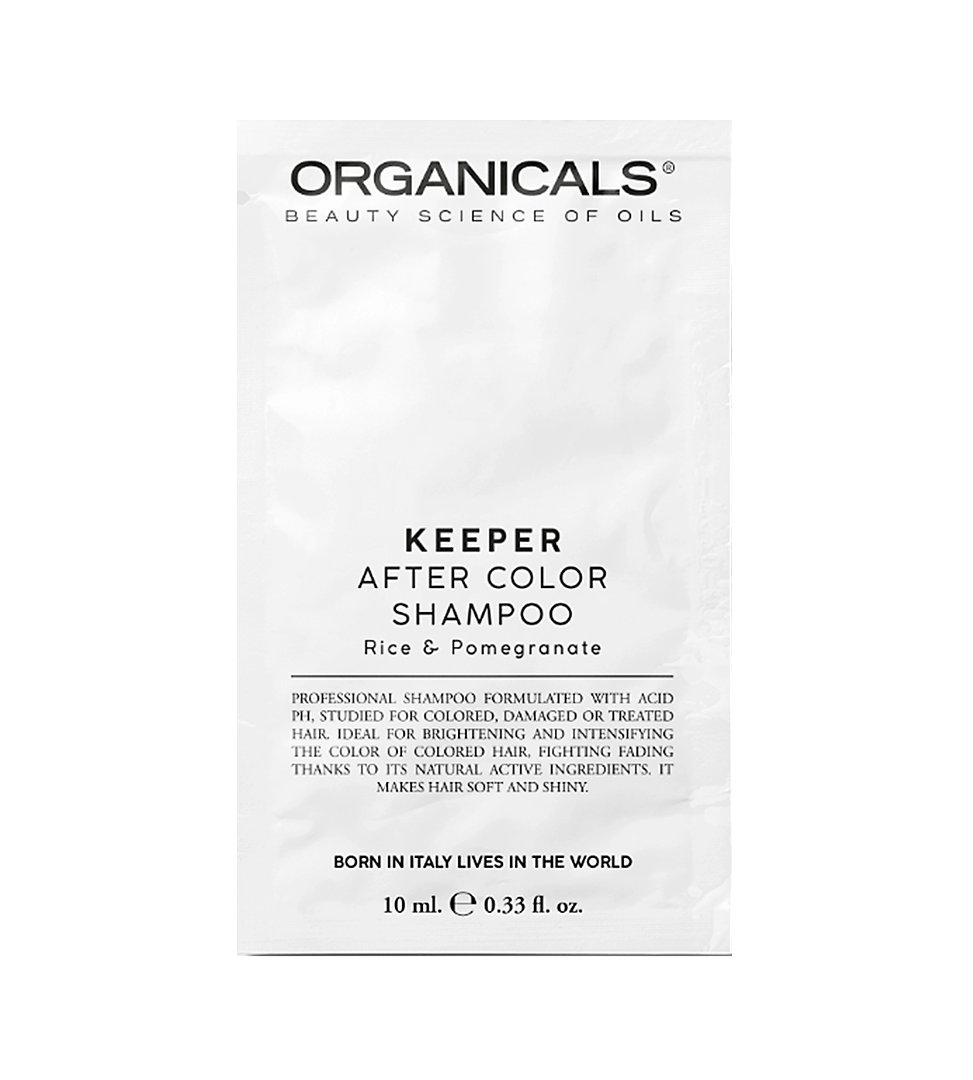 Organicals KEEPER After Color Shampoo Rice & Pomegranate 10ml