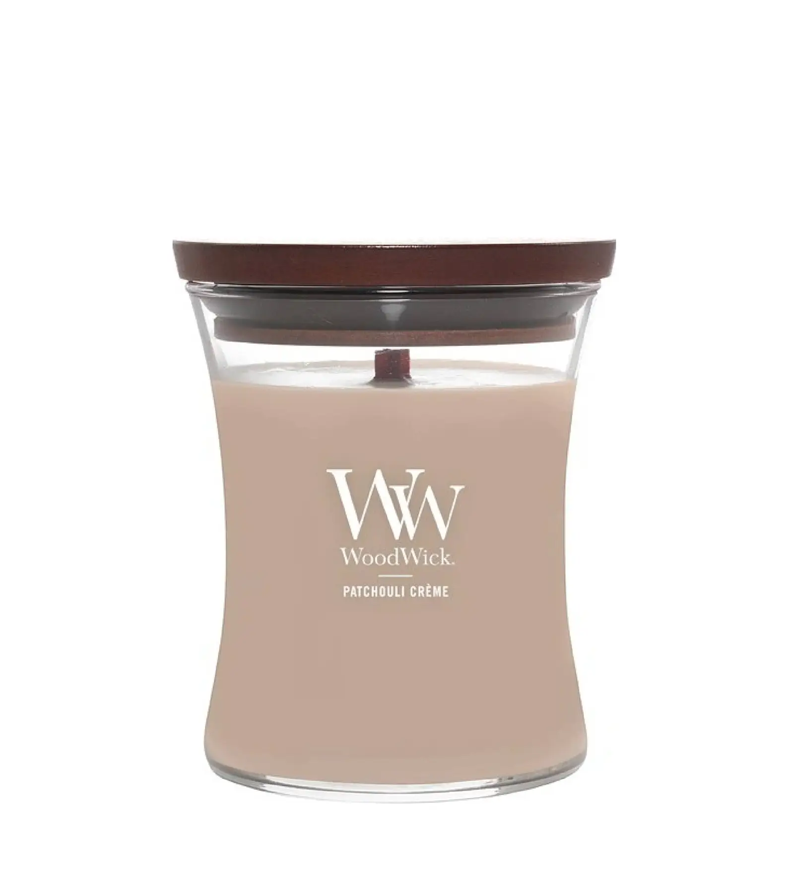 WoodWick Patchouli Créme Candle With Wooden Wick 275g
