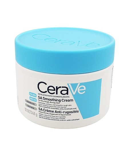 CeraVe SA Smoothing Cream softening cream for dry, rough skin with an uneven surface 340 ml