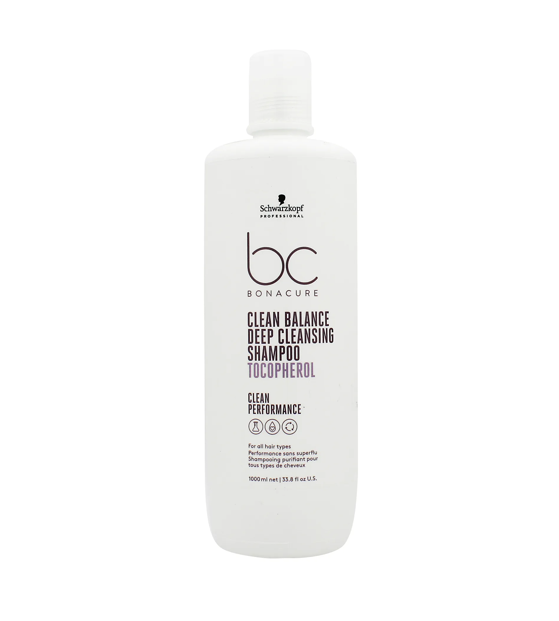 Schwarzkopf Professional BC Clean Balance Deep Cleansing Shampoo 1000ml