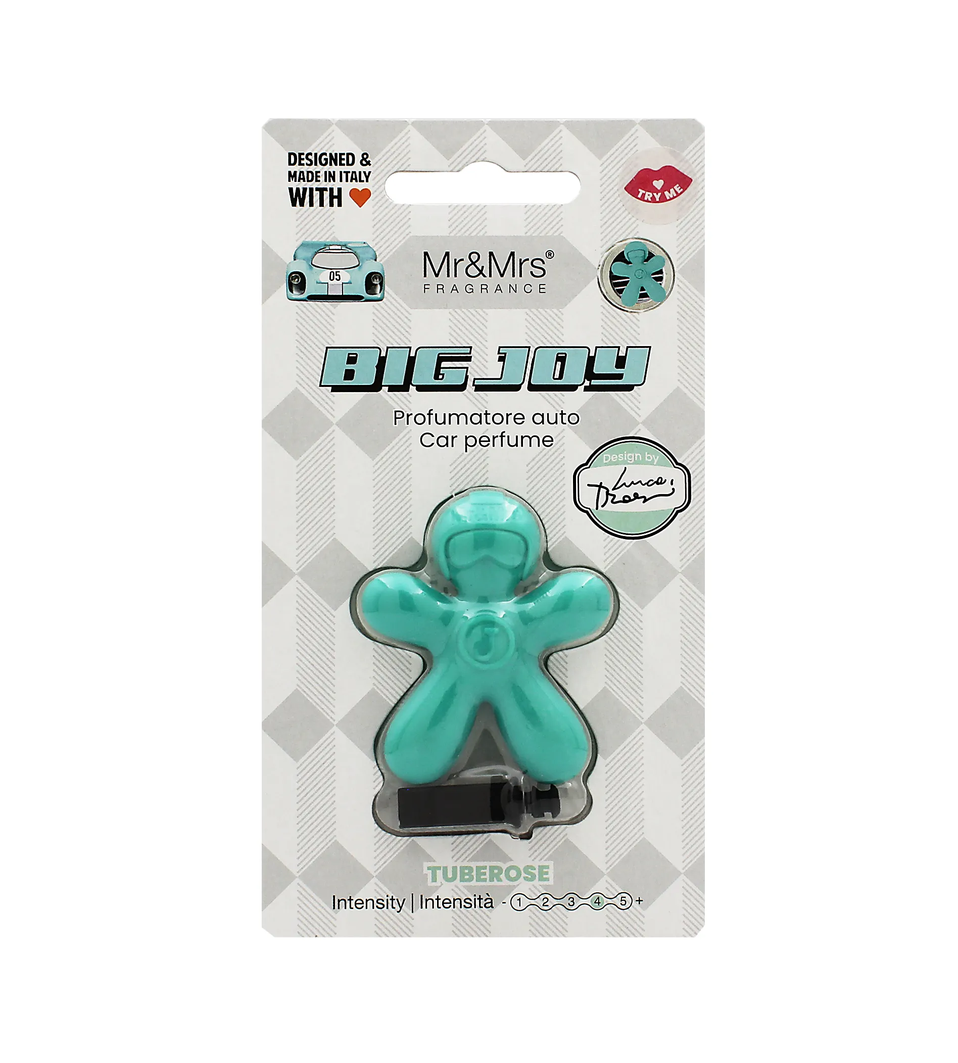 Mr&Mrs Fragrance Big Joy Tuberose Car Air Freshener