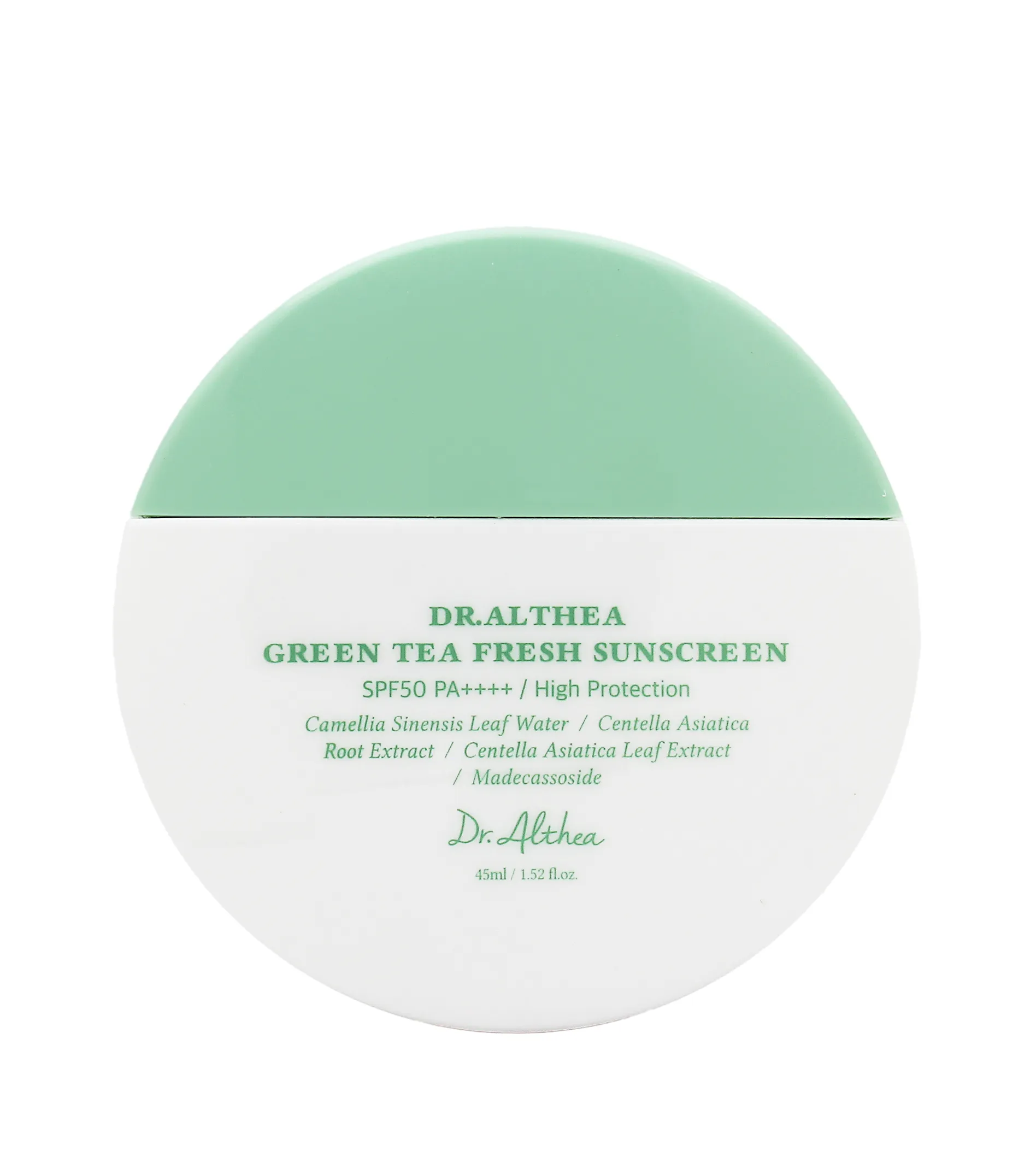 Dr. Althea Green Tea Fresh Sunscreen SPF50+ PA++++ 45ml