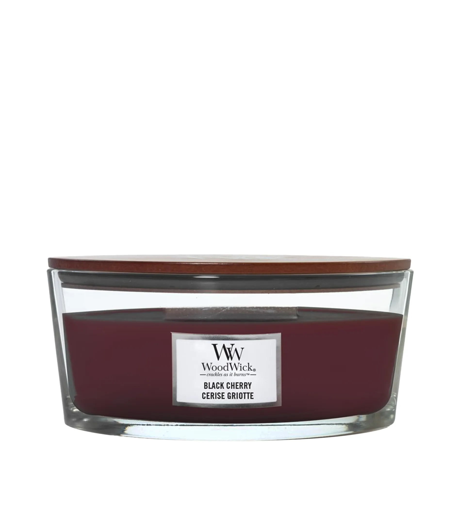 WoodWick Dark Cherry Scented Candle With Wooden Wick 453,6g