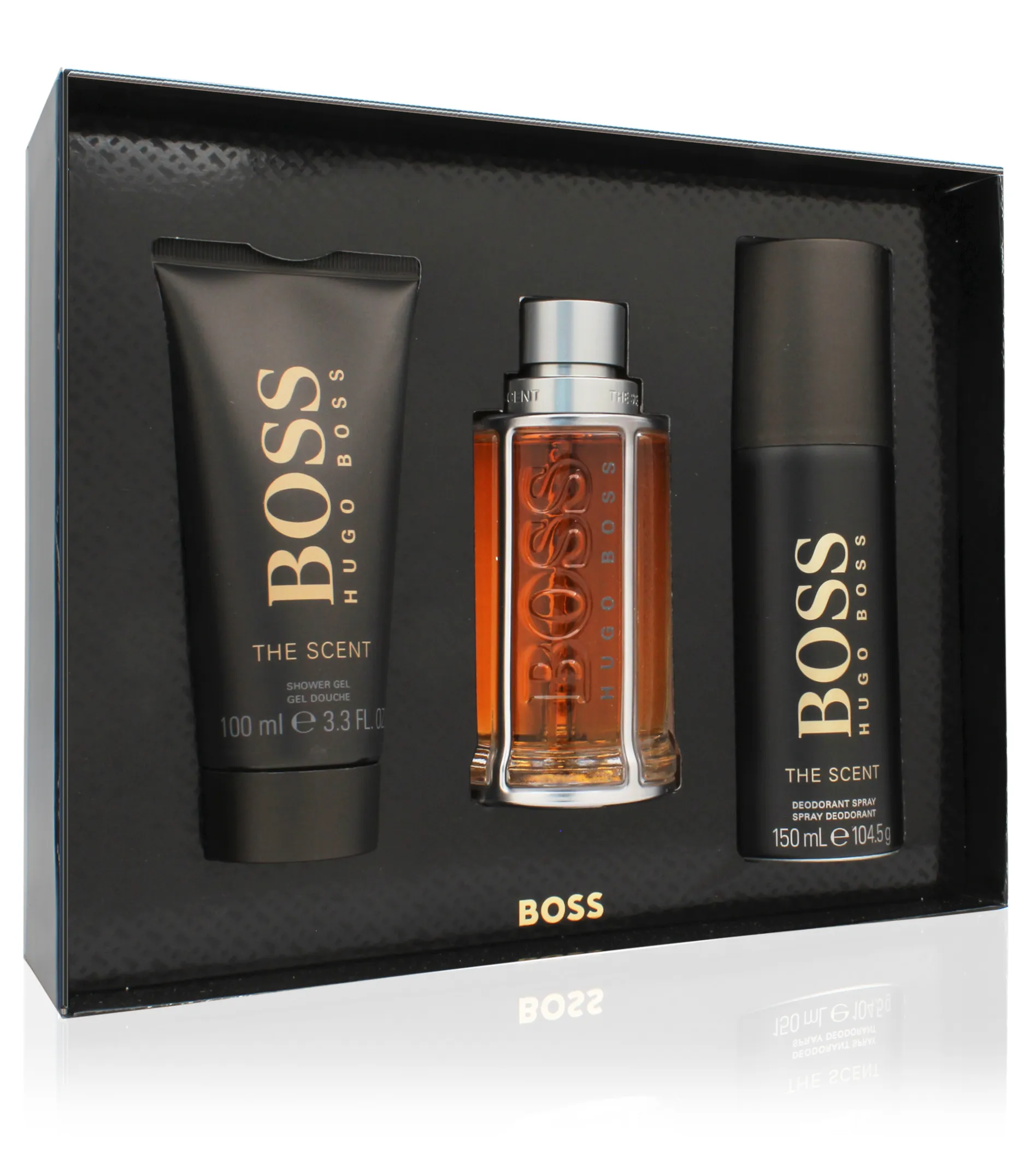 Hugo Boss Boss The Scent SET M (EDT 100ml + SG 100ml + DEO 150ml)
