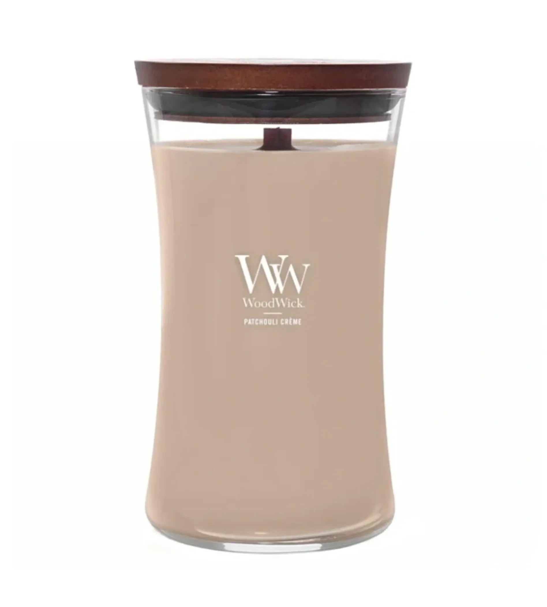 WoodWick Patchouli Créme Scented Candle With Wooden Wick 609,5g