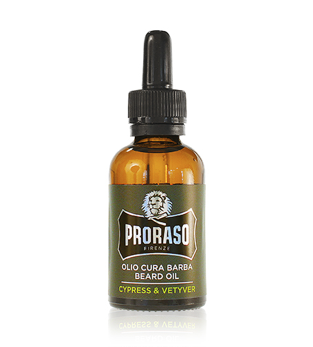 PRORASO Cypress & Vetyver beard oil for men 30 ml