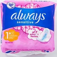 Always Ultra vložky 10ks Normal Plus Sensitive