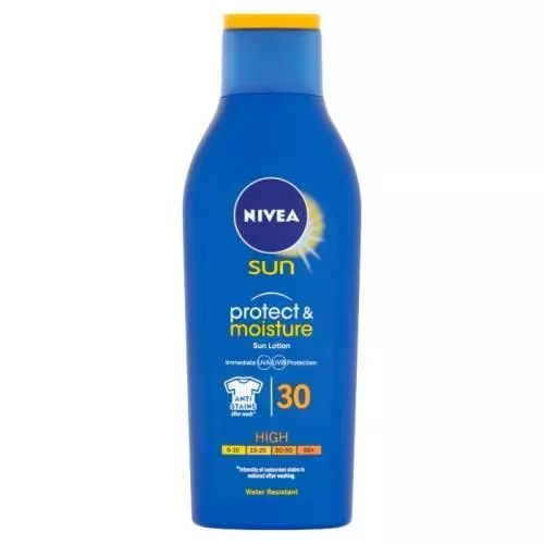 Nivea Sun Protect&Moisture opalovací mléko 200ml SPF30