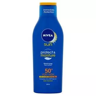 Nivea Sun Protect&Moisture opalovací mléko 200ml SPF50+