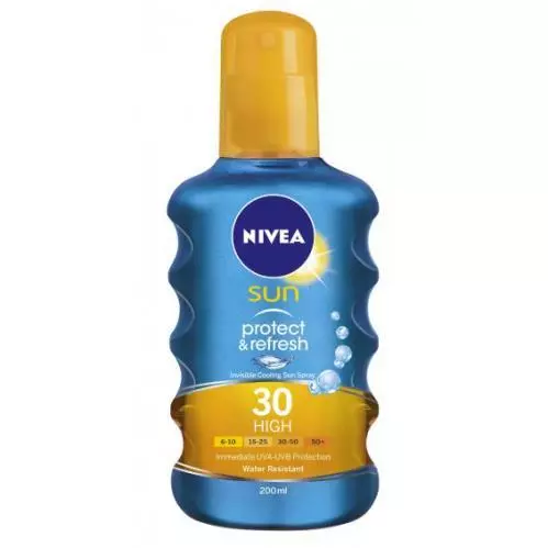 Nivea Sun Protect&Dry opalovací sprej 200ml SPF30