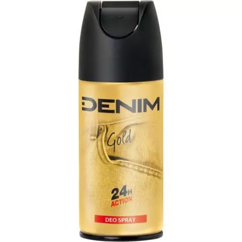 Denim deodorant 150ml Gold