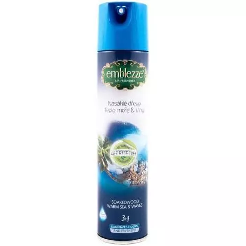Embfresh osvěžovač soakwood warm sea &waves 240ML