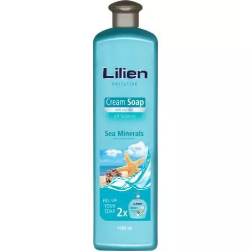Lilien tekuté mýdlo sea minerals 1L