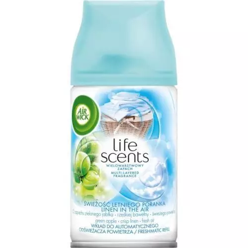 Air Wick náhradní náplň 250ml Life Scents Linen in the Air