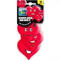 Power Air osvěžovač Smiling Heart Bubble Gum 3pack