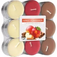 Bispol čajové svíčky apple cinnamon p15-18-87 18ks