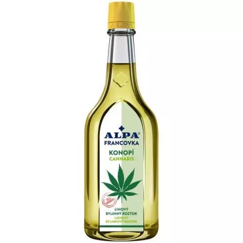 Alpa francovka 160ml Konopí