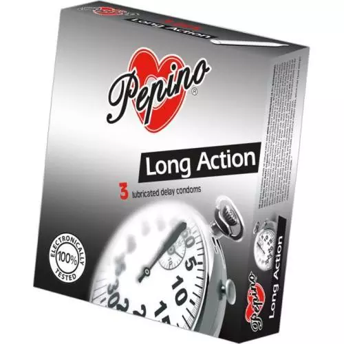 Pepino kondomy 3ks Long Action