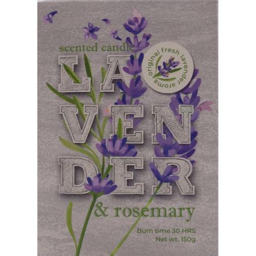 Bartek svička lavender 150g