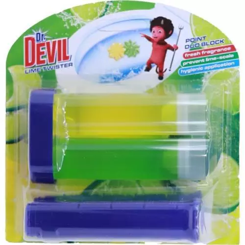 Dr. Devil WC Block Point Duo 65ml Lime Twister
