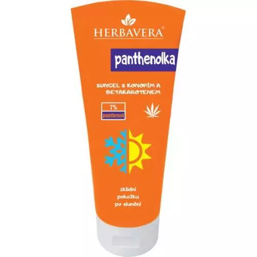 Herbavera Panthenolka 200ml Sungel s konopím