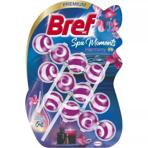 Bref Spa Moments WC závěs 3x50g Harmony