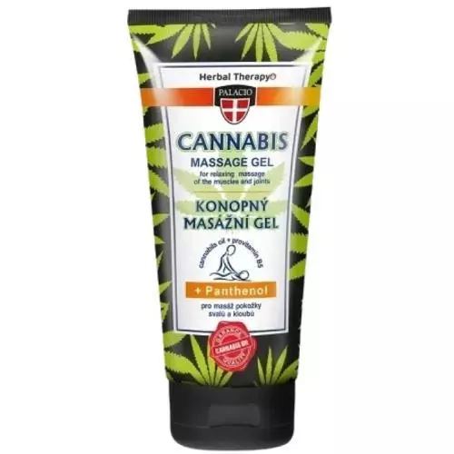 Palacio masážní gel 200ml Konopný s Panthenolem