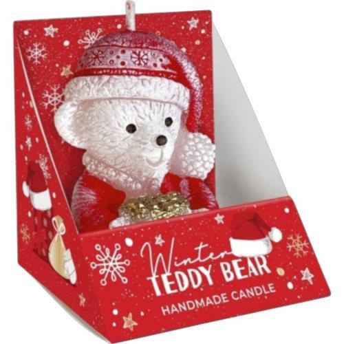 Bartek candles winter teddy bear 75 box 80g