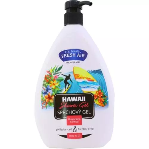Fresh Air sprchový gel 1L Hawaii