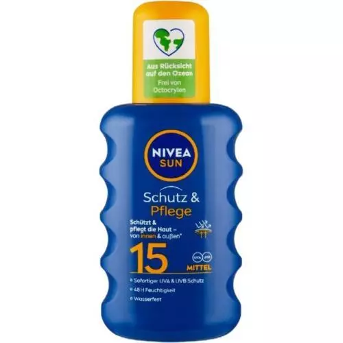Nivea Sun Protect&Moisture opalovací sprej 200ml SPF15