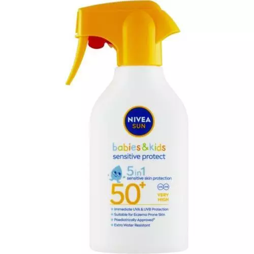 Nivea Sun Kid's opalovací sprej 270ml SPF50+ Protect&Care
