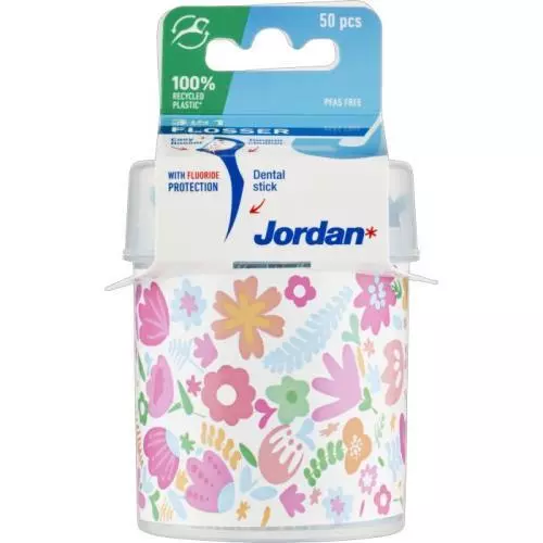 Jordan dentální nit 50ks 3v1 v boxu