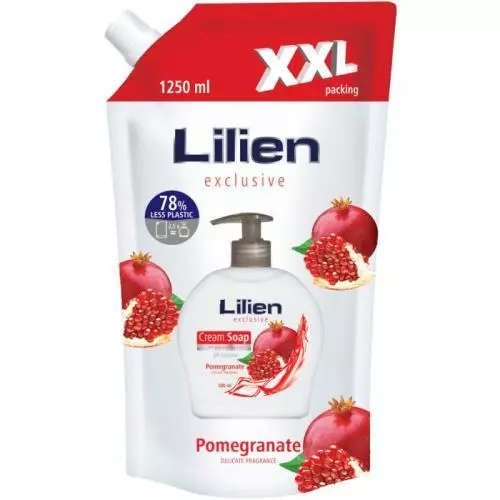 Lilien tekuté mýdlo 1,25L Pomegranate Milk XXL