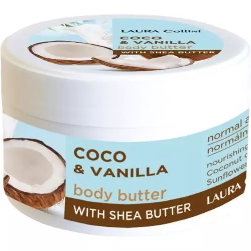 Laura Collini tělové máslo 250ml Coco & Vanilla